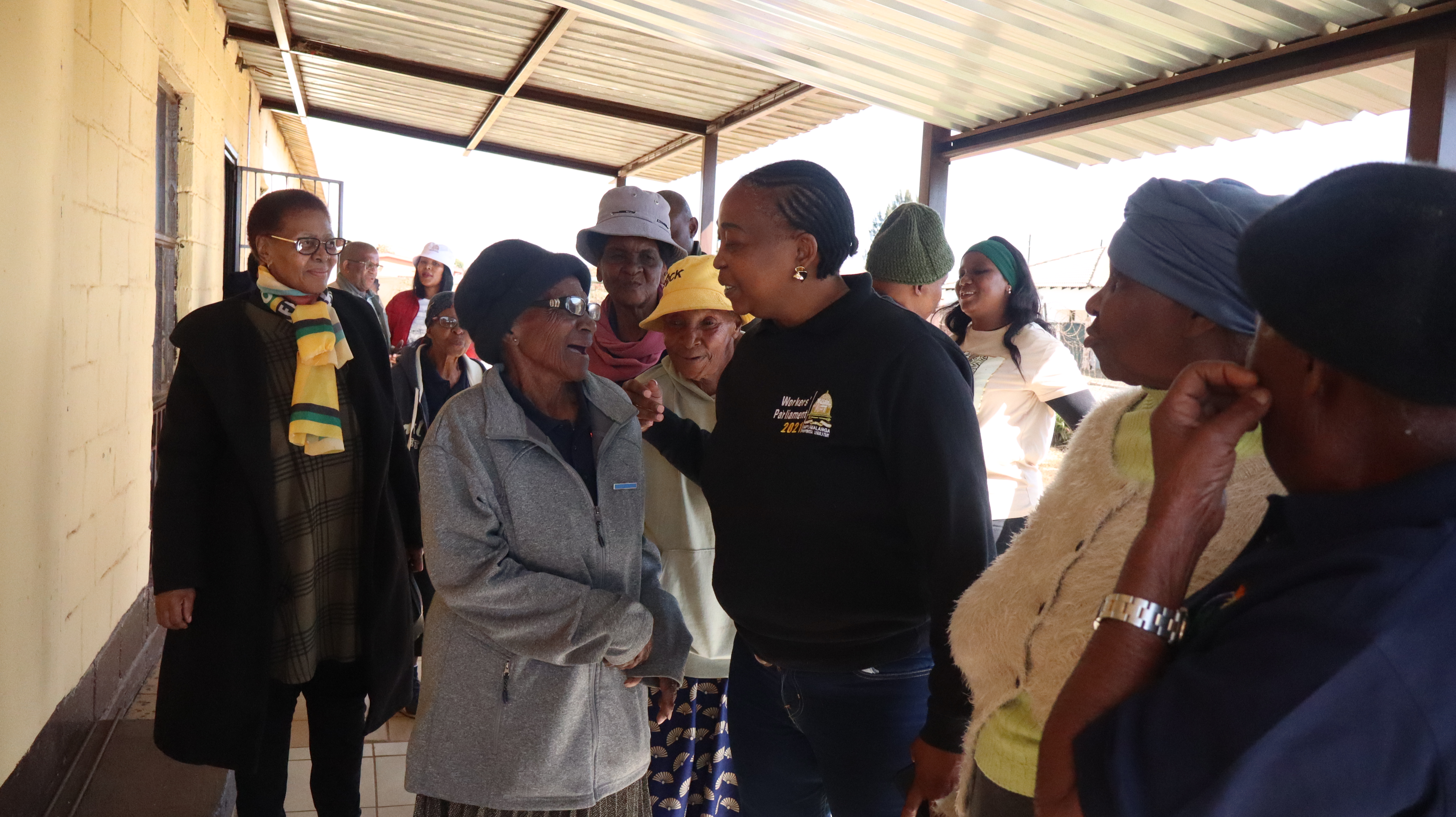 Labadzala bebajabulile kubona "indvodzakati" yabo ngelilanga laMandela